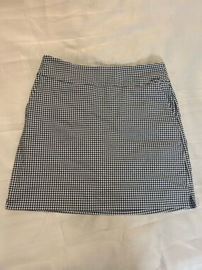 S.C.&CO. Women’s Gingham Skort in Black and White Size 10